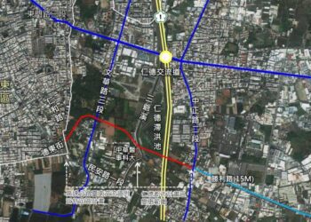 台南仁德區勝利路高架道路工程都市計畫變更-獲內政部審議通過