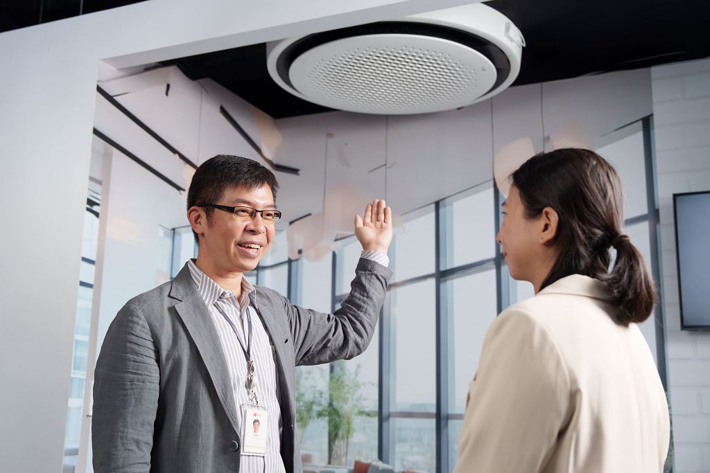 全台首間「LG 空調學院」開幕　新款 360° 圓形商用空調搶先亮相
