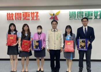 南市4月治安會報，表揚3月161位防詐小天使及偵破重大刑案有功人員