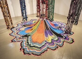 當代藝術與傳統工藝對話-纖博館原民藝術家大型作品超吸睛