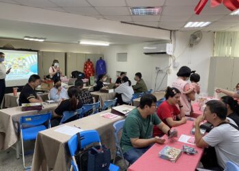 監理所攜手移民署服務站-推動新住民交安桌遊宣導