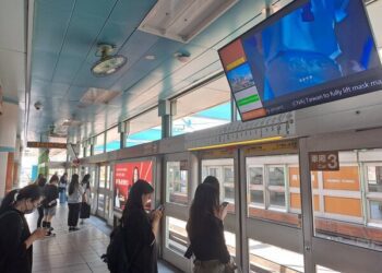 秒懂車廂擁擠度！北捷獨家研發月台「導引光條」　即起新增這2站