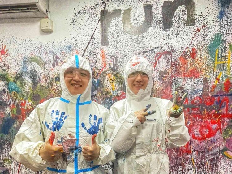 中壢親子景點「亂畫&Run畫」體驗最舒壓行動繪畫 中壢親子景點「亂畫&run畫」體驗最舒壓行動繪畫