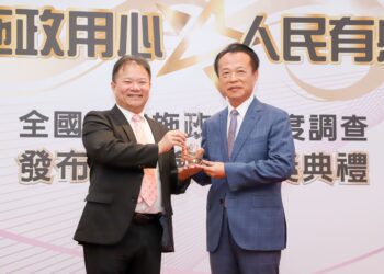 22縣市有感施政調查-嘉義縣長翁章梁再獲施政滿意度金獎認證
