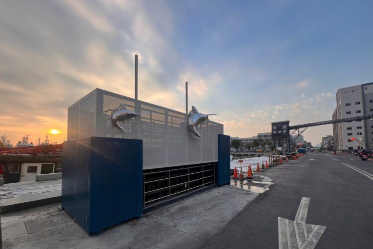 前鎮漁港污水下水道整建完成-港區水質大躍進