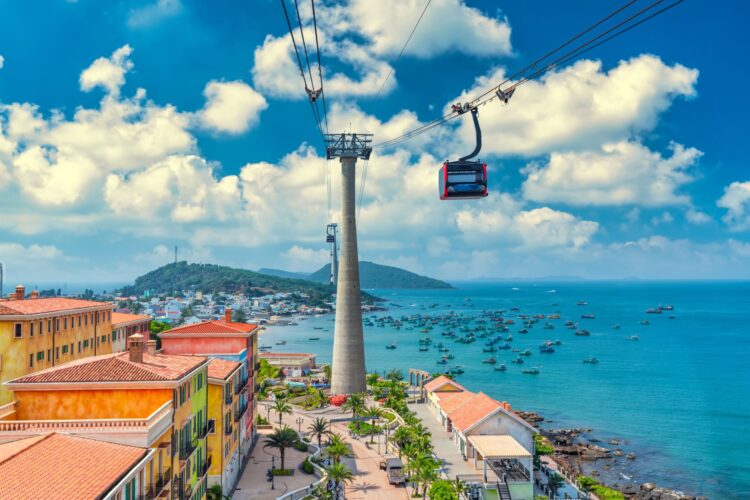 越捷航空最低新台幣1,850元起-台中高雄直飛越南免簽證度假勝地富國島