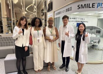 另類台灣之光 知名連鎖眼科診所矯正友邦總理夫人視力