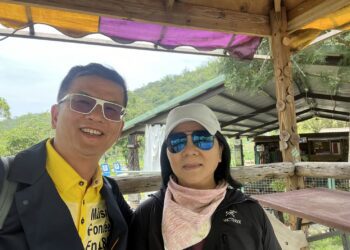 偏鄉孩童首吃魚子醬 三發創辦人鍾俊榮到滿州鄉辦感恩餐會