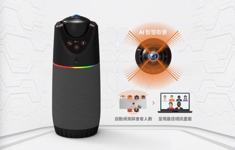 知名電腦手機周邊品牌 推出全新AI 360會議攝影機和跨平台傳輸神器