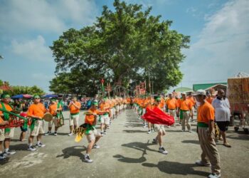 八份開基姑媽宮宋江陣-香科圓滿喜迎文資授證