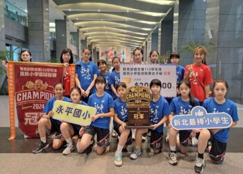 ebl國小籃球聯賽-新北永平國小首度封后-獲頒20萬元獎勵金