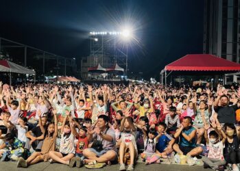 中市府攜手紙風車用藝術守護花蓮-6/8花蓮演出吸引逾三千人觀賞