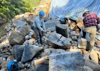 災害復建工程最大推手　砌石師傅巧手展生態工法