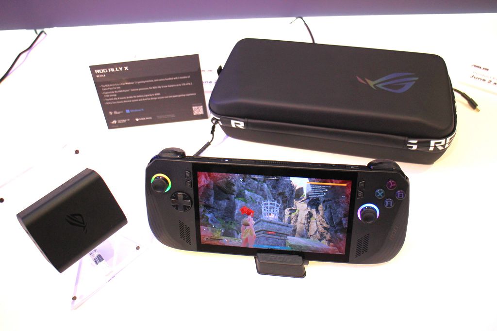 升級雙倍續航力、記憶容量　華碩新一代掌機 ROG Ally X 開放預購