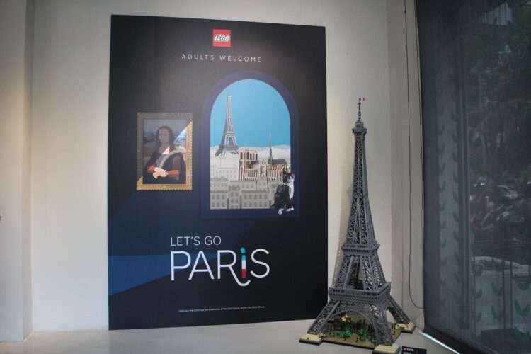 打造法國巴黎浪漫風情　樂高四款最新產品亮相