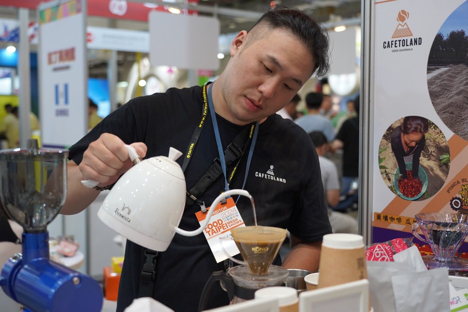 台北國際食品展「拉丁美洲館」友邦特色食材登台覓商機 台北國際食品展「拉丁美洲館」友邦特色食材登台覓商機
