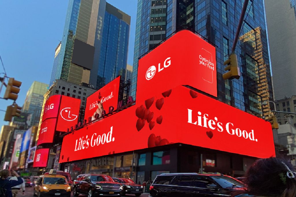 號召全球 KOL 共同創作正向內容　LG 發起「OPTIMISM YOUR FEED」活動