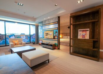 淡水溫泉渡假飯店引進世界上最好蘊動漫IP「金馬桶」