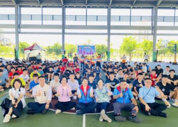 高雄市救國團幼獅青年盃三對三籃球賽熱血開幕