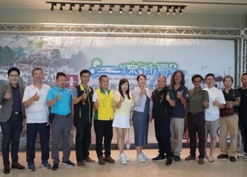 台灣美術文化交流協會於台南台江文化中「江流有聲」會員聯展