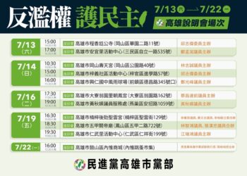 戳破藍白國會濫權！民進黨高市黨部主委黃文益揪民代齊邀曹興誠南下響應第二波宣講