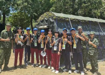 臺南補庫支援全國童軍大露營　強化全民國防共識