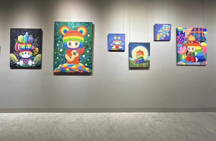 超可愛的彩虹寶貝來到高雄了 王建揚藝術展就在BDW GALLERY繽紛登場 超可愛的彩虹寶貝來到高雄了 -王建揚藝術展就在bdw-gallery繽紛登場