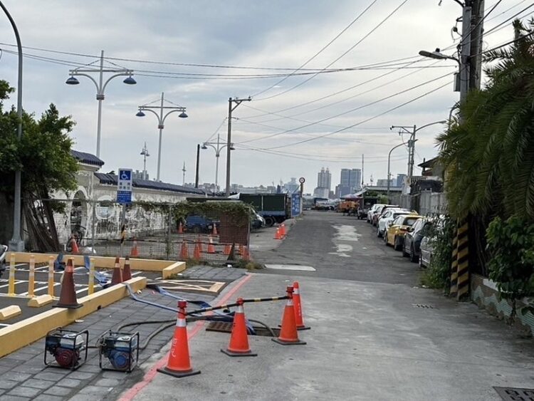 旗津天文大潮積水-水利局提前部署因應