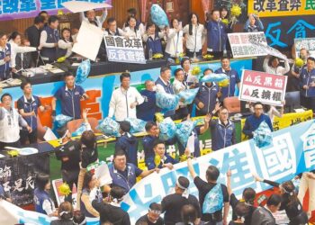 國會改革失利-藍白須改弦易轍