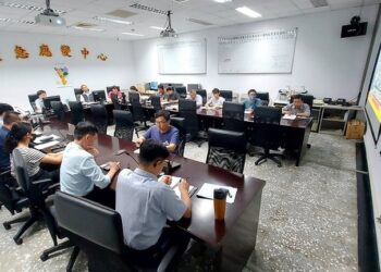 中颱凱米來勢洶洶-台電高雄區處動員百人防颱