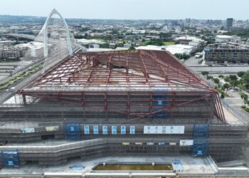 台中新地標來了！水湳轉運中心工程進度破7成　2026年完工啟用