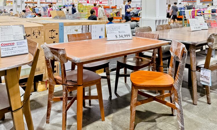 家具界的大驚喜!詩肯柚木餐桌椅組好市多限量上架,價格竟然這麼甜, 不搶真的會後悔! 家具界的大驚喜!詩肯柚木餐桌椅組好市多限量上架,價格竟然這麼甜,-不搶真的會後悔!