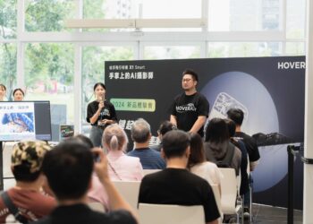 「hoverair-飛行相機」體驗會登場-讓民眾親身感受一鍵起飛的拍攝樂趣