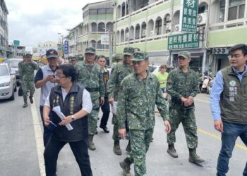 國軍八軍團投入救災-協助鹽水後壁迅速復原