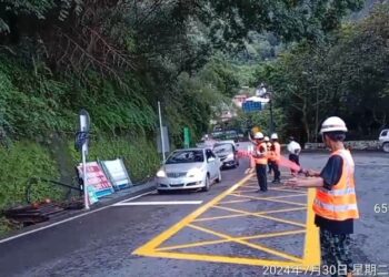 台20線明霸克露橋-今日搶通往台東方向戒護通行