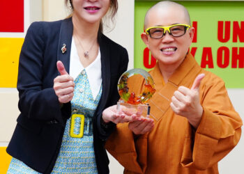 杏壇退休發宏願、奉獻佛門度眾生–-陳欣欣教授