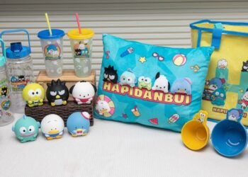 三麗鷗造型捏捏球、水杯 全家超商7/10加價購、APP兌點搶換