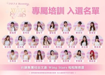 台鋼wing-stars啦啦隊新秀出爐！22位培訓成員即將展開三週全方位訓練