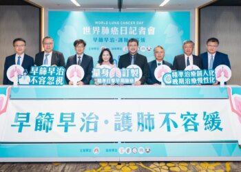 2024世界肺癌日「早篩早治-護肺不容緩」
