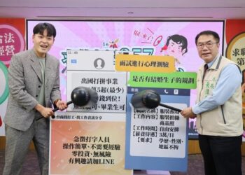 南市府與「佑仁」合推反求職詐騙宣導短片-黃偉哲提醒牢記357口訣