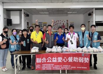 民眾黨高雄市黨部舉辦聯合公益愛心餐-共助弱勢溫暖人心