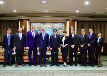 谷立言首次出訪外縣市-強調台美深厚友誼及未來合作