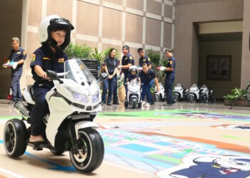 萌警嗨翻-嘉市警首創警察大白熊主題3d地景模擬道路地圖