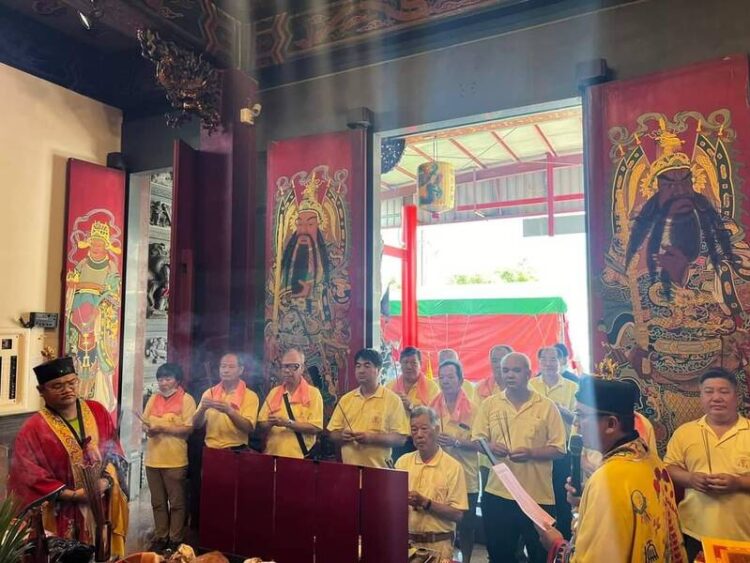 大里永隆宮舉辦慶讚中元普渡法會