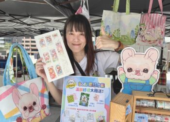 香華天bobi-papago-驚豔亮相-統一時代夏日市集攤位備受矚目！