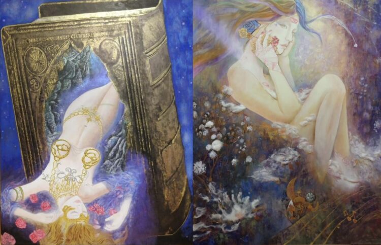 藝術家蔡東雲畫作揮灑自由-解放人們被束縛的石化思想