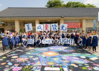 萊威台灣攜手愛啟兒-共融畫作傳遞社會溫暖