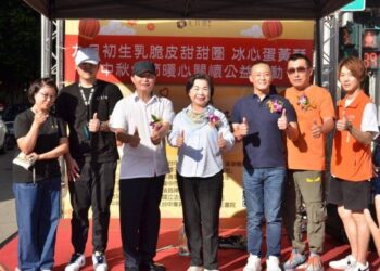 九月初生乳捲與中區各社團聯合社福活動