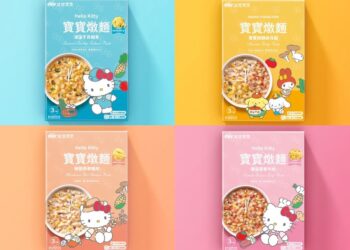 波堤寶寶攜手hello-kitty三麗鷗-打造全新寶寶燉麵副食品