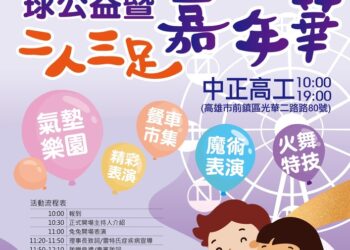 「國際雷特氏症球公益暨嘉年華」-10月19日高雄登場